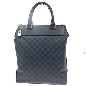 LOUIS VUITTON LV Greenwich Business Hand Bag Damier Cobalt Blue N41351 95EE989